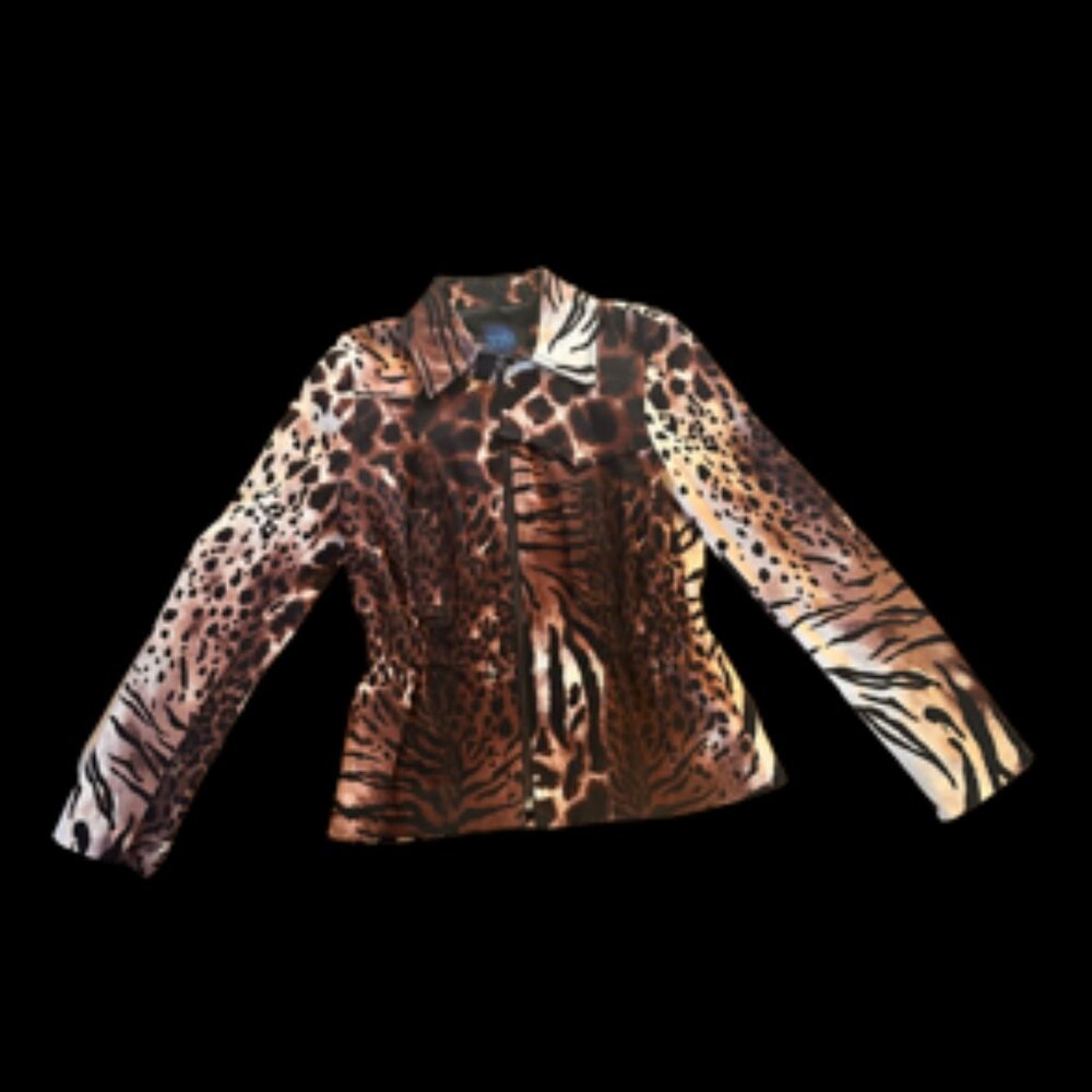 Kenzo Leopard  Print Jacket size 38